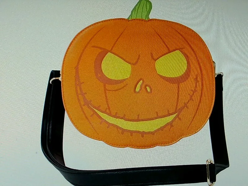 Halloween Pumpkin Crossbody Bag Orange