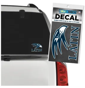 Hawk over LATIN Decal