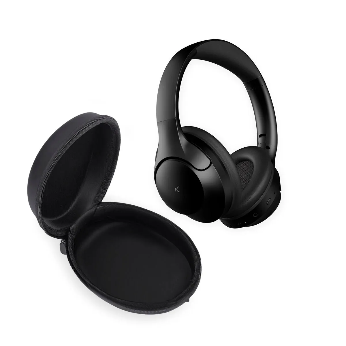 Headphones with Microphone KSIX Odissey Black