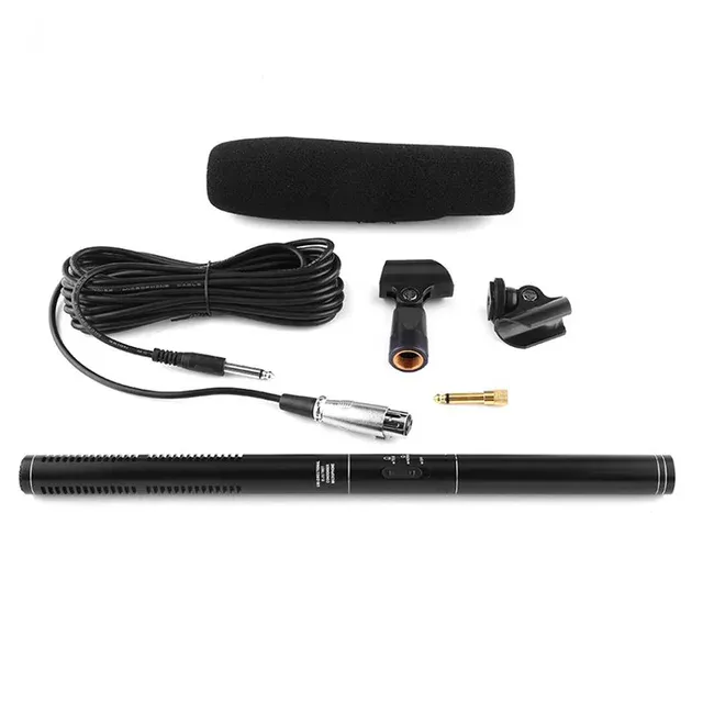 Hridz HZ-320 Professional Recording Studio Condenser Shotgun Microphone for Audio and Recording