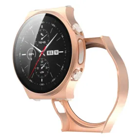 Huawei Watch GT 2 Pro matter cover with tempered glass - Rose Gold