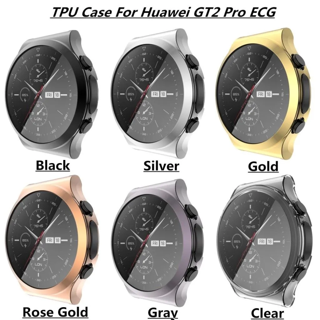 Huawei Watch GT 2 Pro simple and shiny cover - Grey