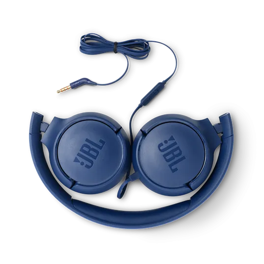 JBL T500 Wired Headphone - Blue