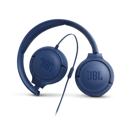 JBL T500 Wired Headphone - Blue