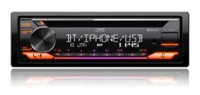 JVC KD-T952BT BT/CD/USB/AUX Single Din Radio