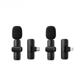 K02 Wireless Live-Stream Microphone Type-C | Lightning