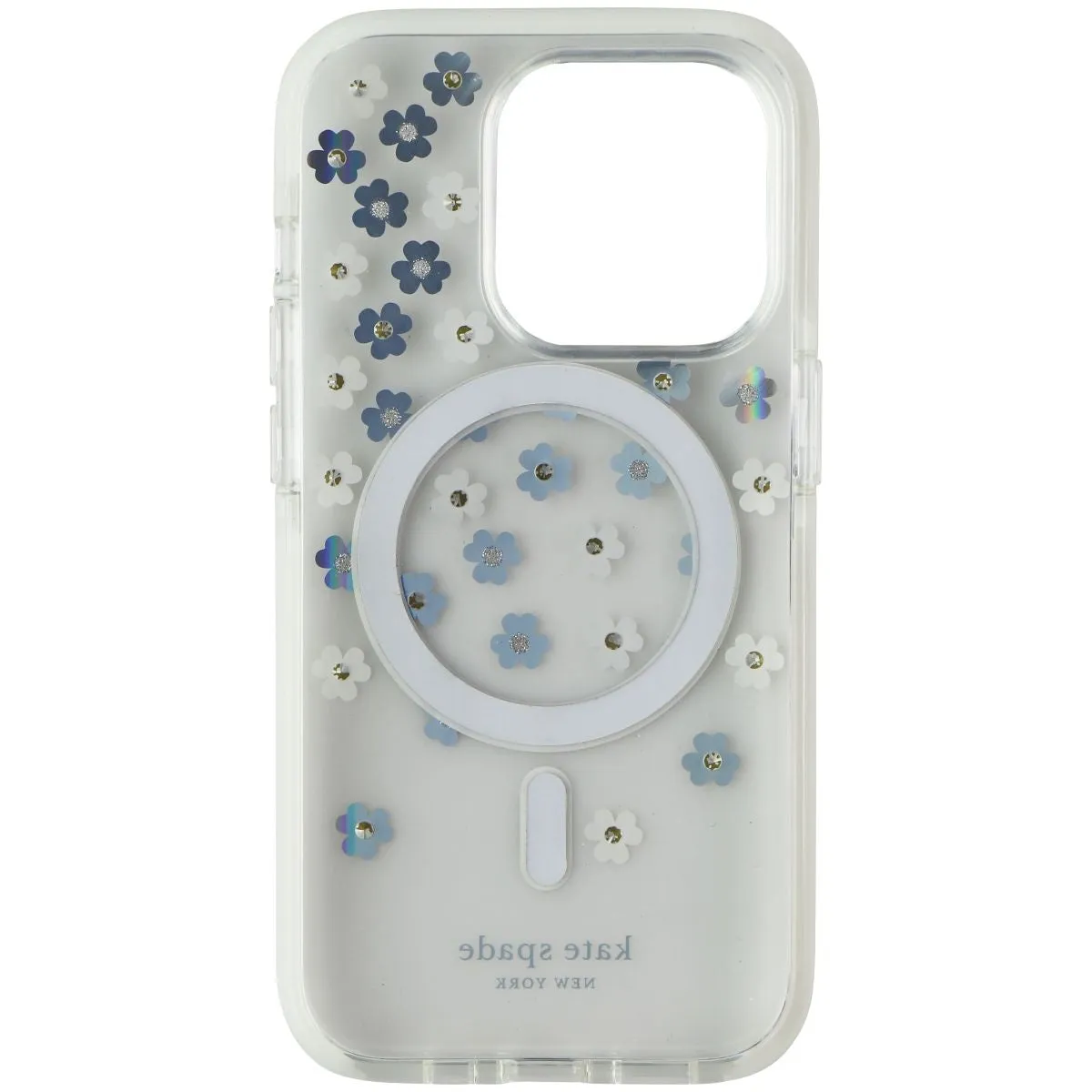 Kate Spade Defensive Case for MagSafe for iPhone 14 Pro - Scattered Flowers