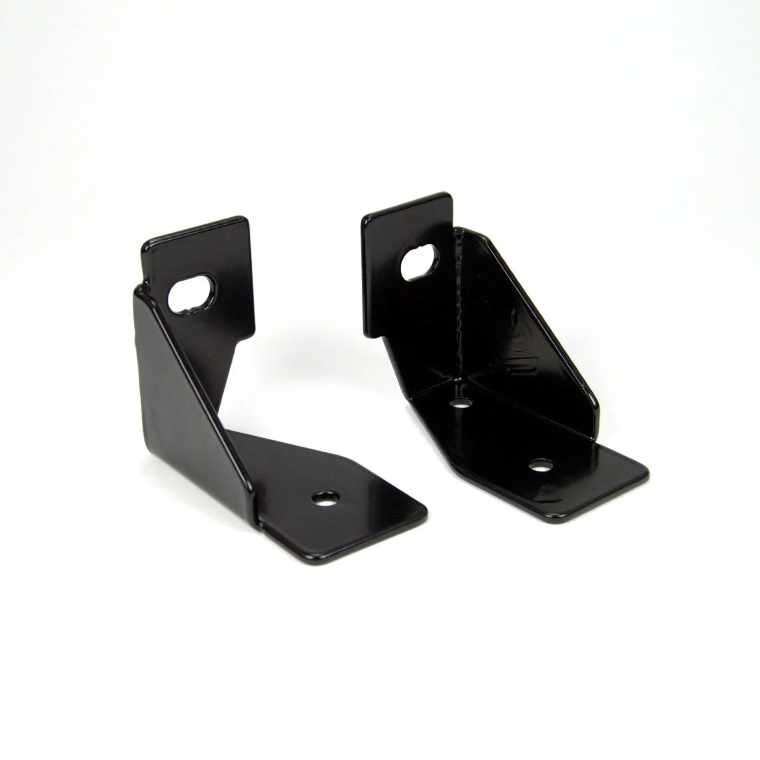 KC Hilites Windshield Side Mount Light Brackets - Jeep JK