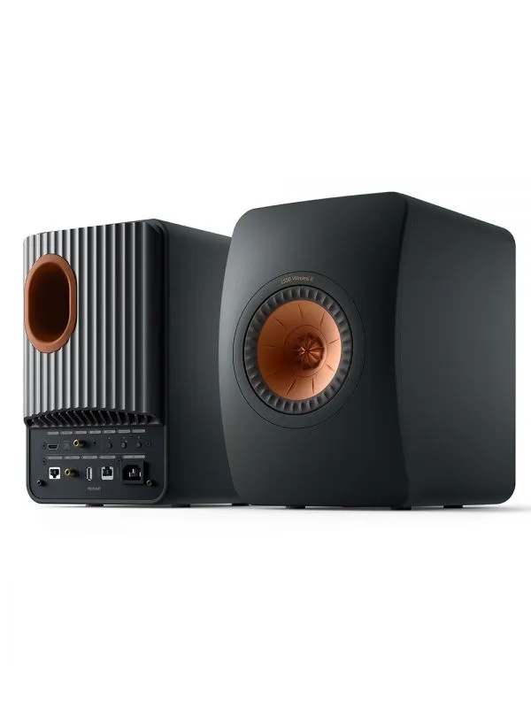 KEF LS50 Wireless II Powered Bookshelf Loudspeakers