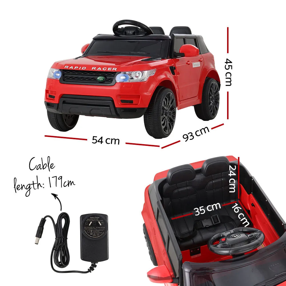 Kids Ride On Electric Car with Remote Control | Range Rover Inspired | Red