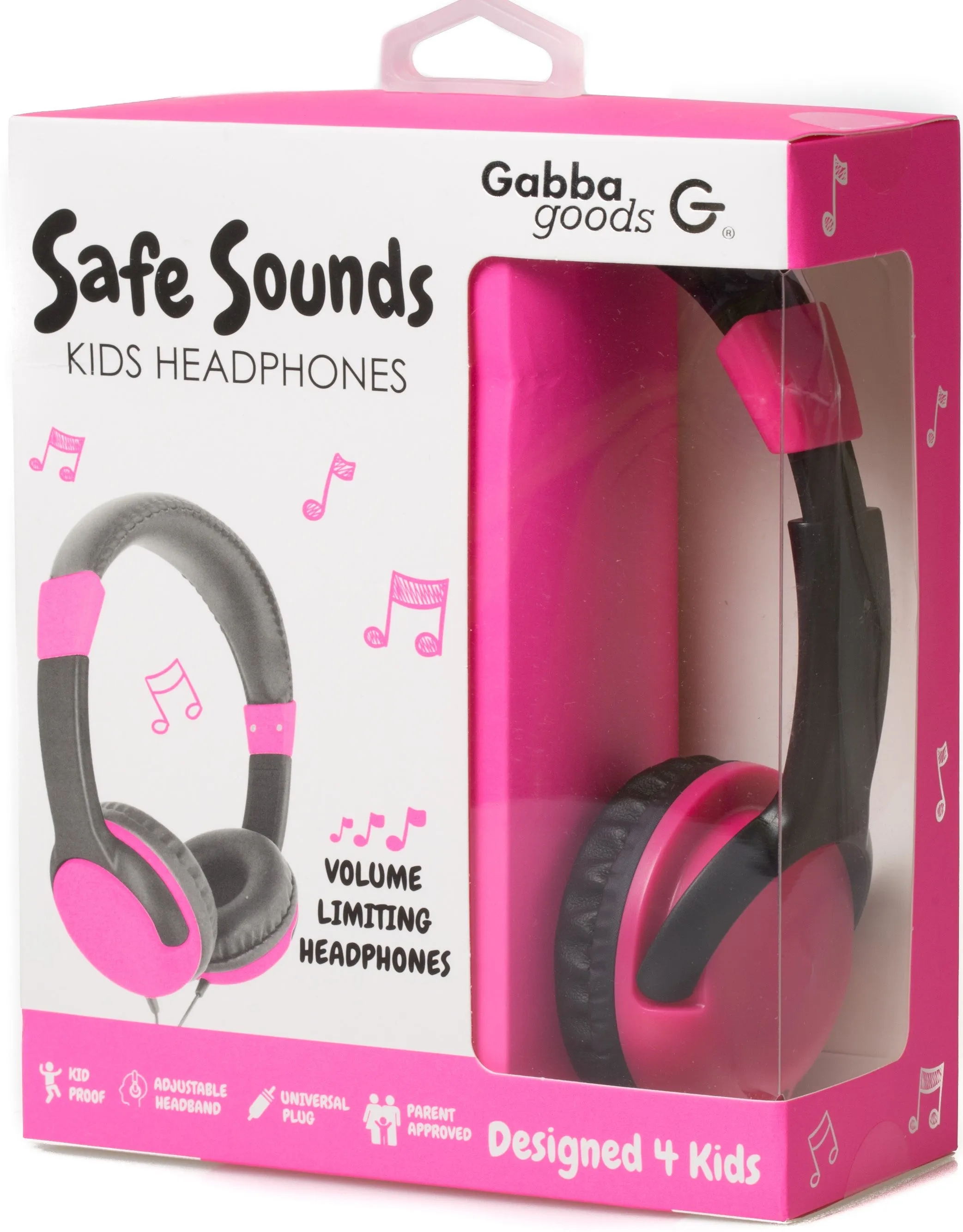 Kids SafeSounds Volume Limited Over Ear Headphones for Children