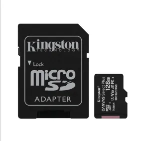 Kingston 128GB MicroSD with SD Adapter