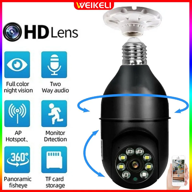 Lamp Infrarood Nachtzicht Ip Camera Smart Home Security Babyfoon Wifi Camera Digitale 2 Cctv Surveillance Camera