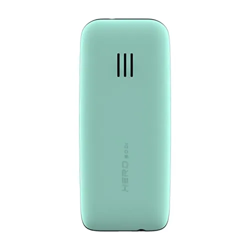 Lava Hero 600i (Mint Green) with Sleek and Stylish Design, 10 Regional Languages Input Support, Auto Call Recording, Wireless FM with Recording and 32 GB Expandable Storage