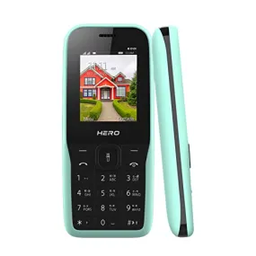 Lava Hero 600i (Mint Green) with Sleek and Stylish Design, 10 Regional Languages Input Support, Auto Call Recording, Wireless FM with Recording and 32 GB Expandable Storage