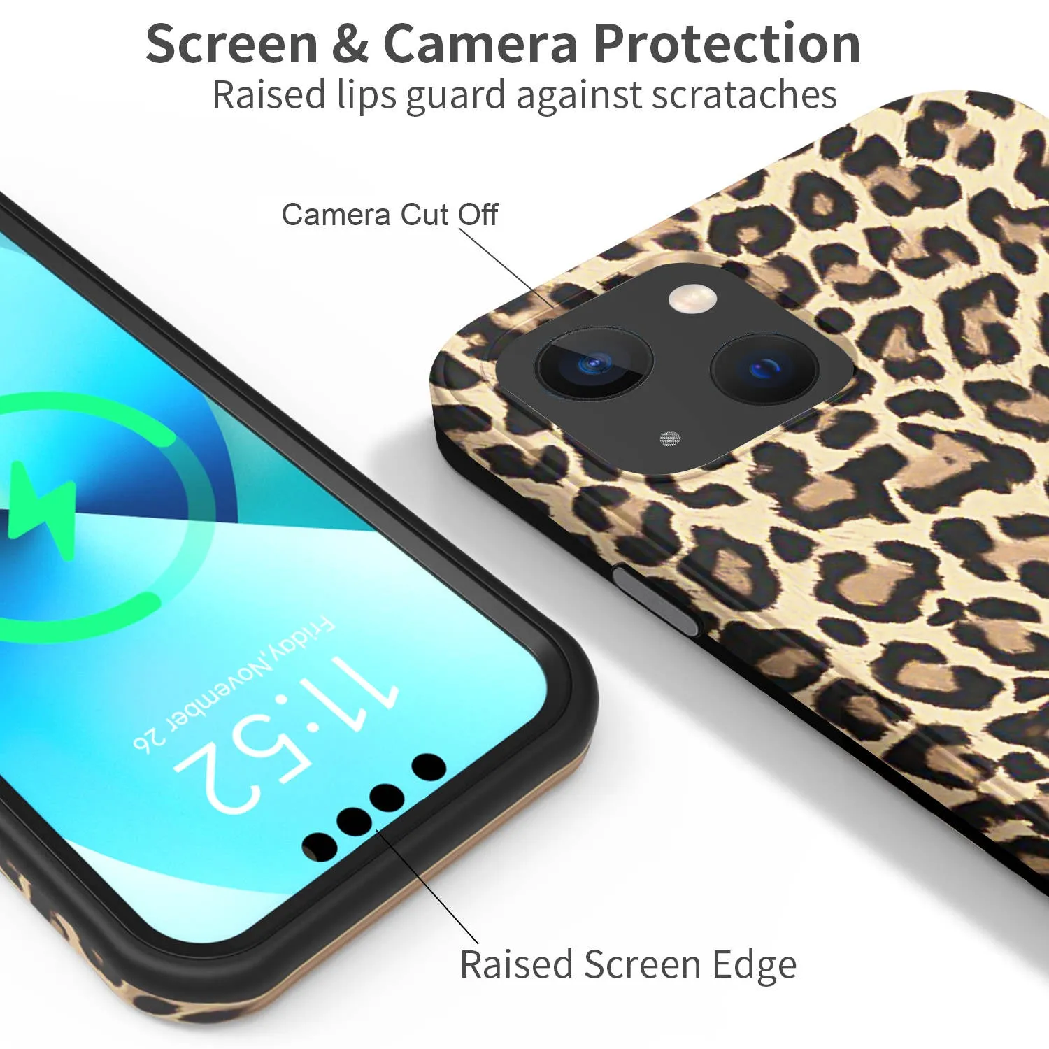 Leopard Drip Phone Case For iPhone