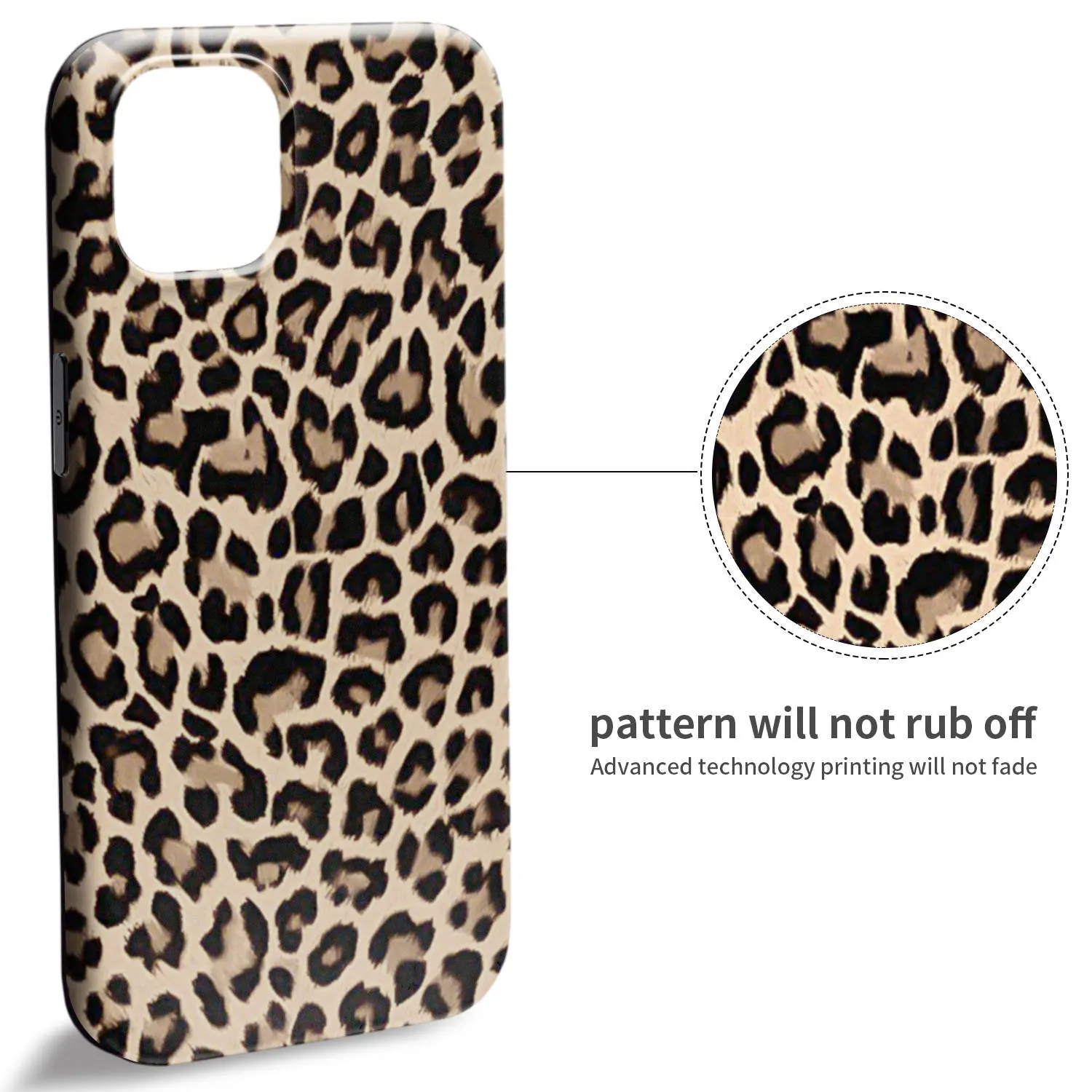 Leopard Drip Phone Case For iPhone