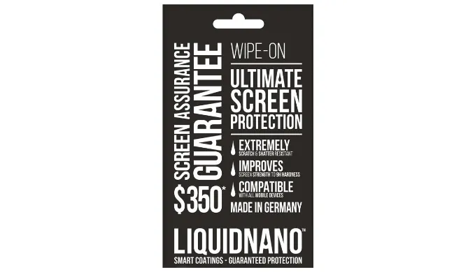 LIQUIDNANO Ultimate Screen Protection   $150-$350 Screen Replacement Warranty - Ships Next Day!