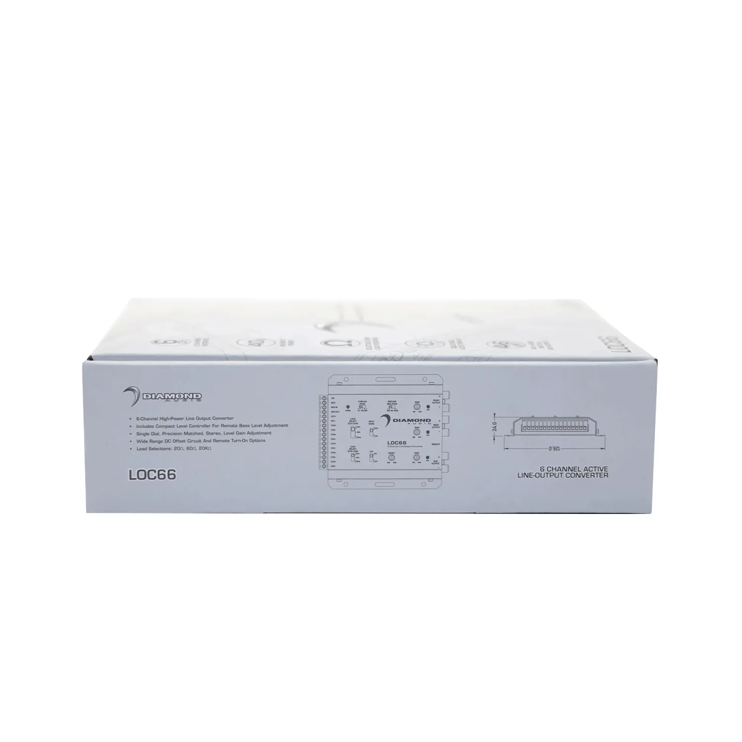 LOC66 - 6 IN / 6 OUT Line Output Converter