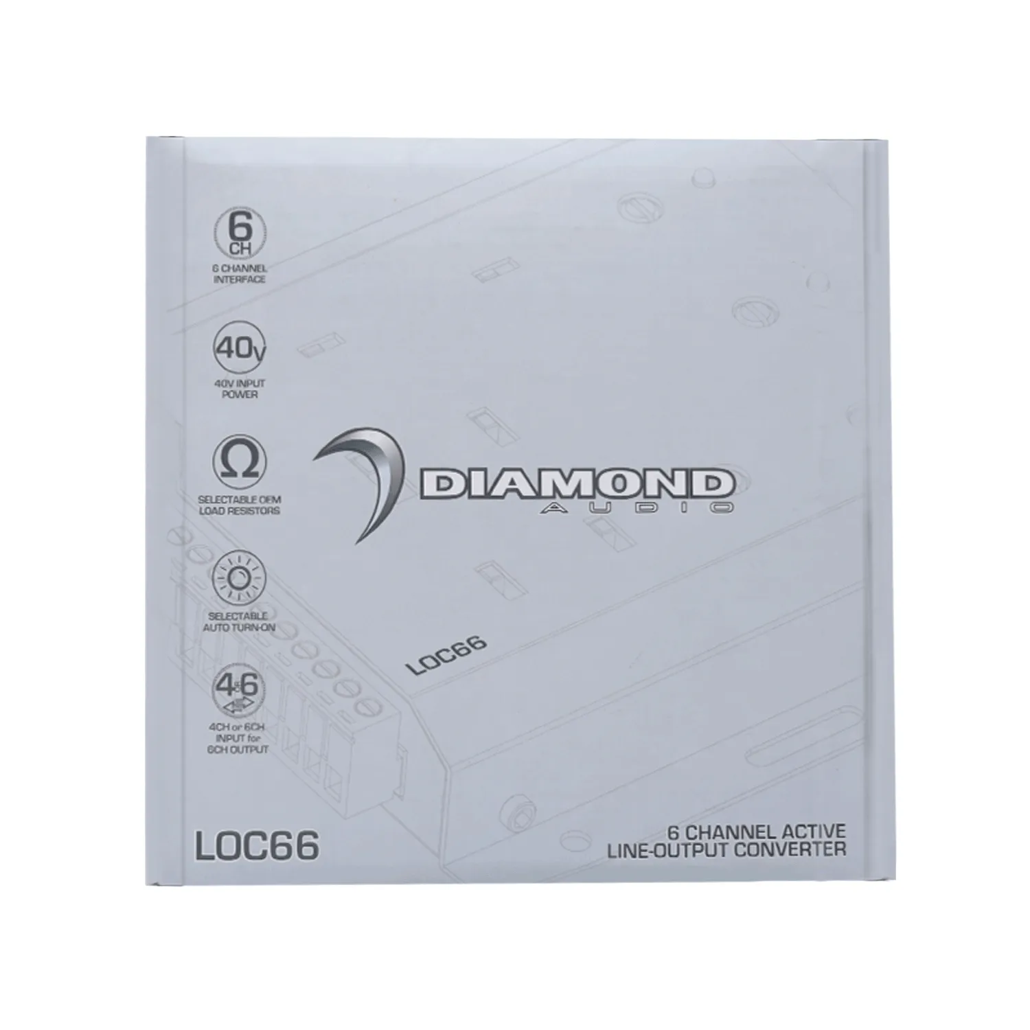 LOC66 - 6 IN / 6 OUT Line Output Converter