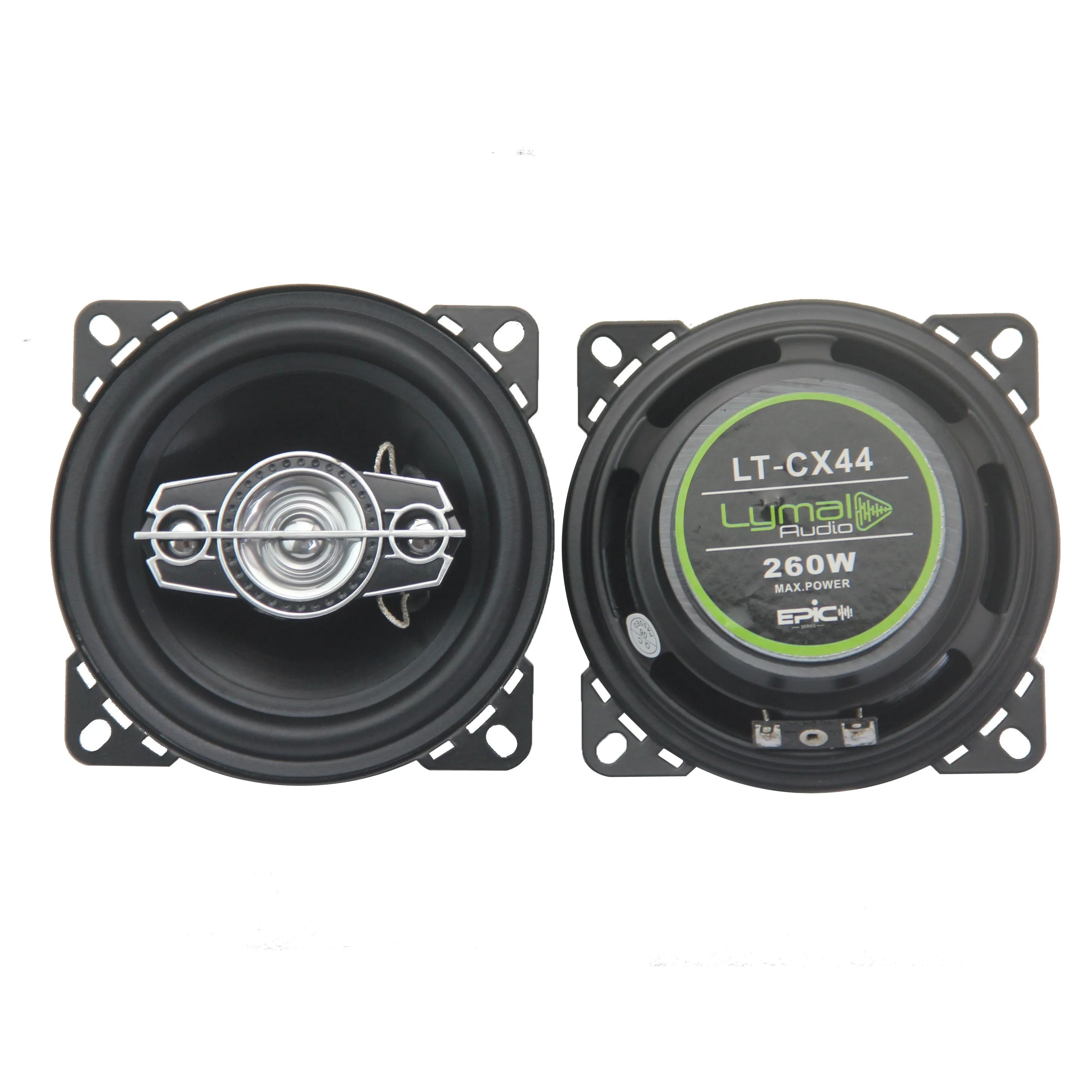 LT-CX44 4" 4-Way Coaxial Speakers 260 Watts 4-Ohm