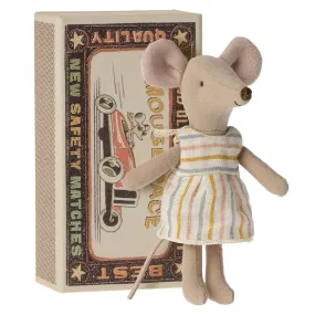 Maileg: Big Sister Mouse in Matchbox