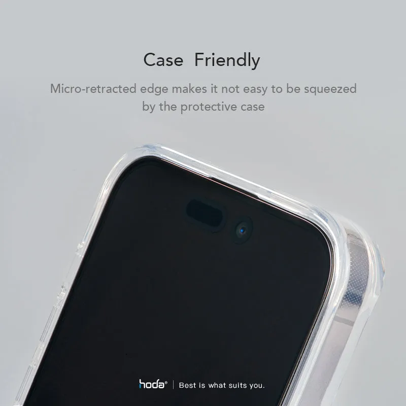 (Markdown) Hoda Anti-Reflection Full Coverage Tempered Glass Screen Protector for iPhone 13 & iPhone 14 Series - Flagship