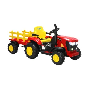 Mazam XL Ride On Tractor 12V Kids Electric Vehicle Toy Cars W/ Trailer Remote