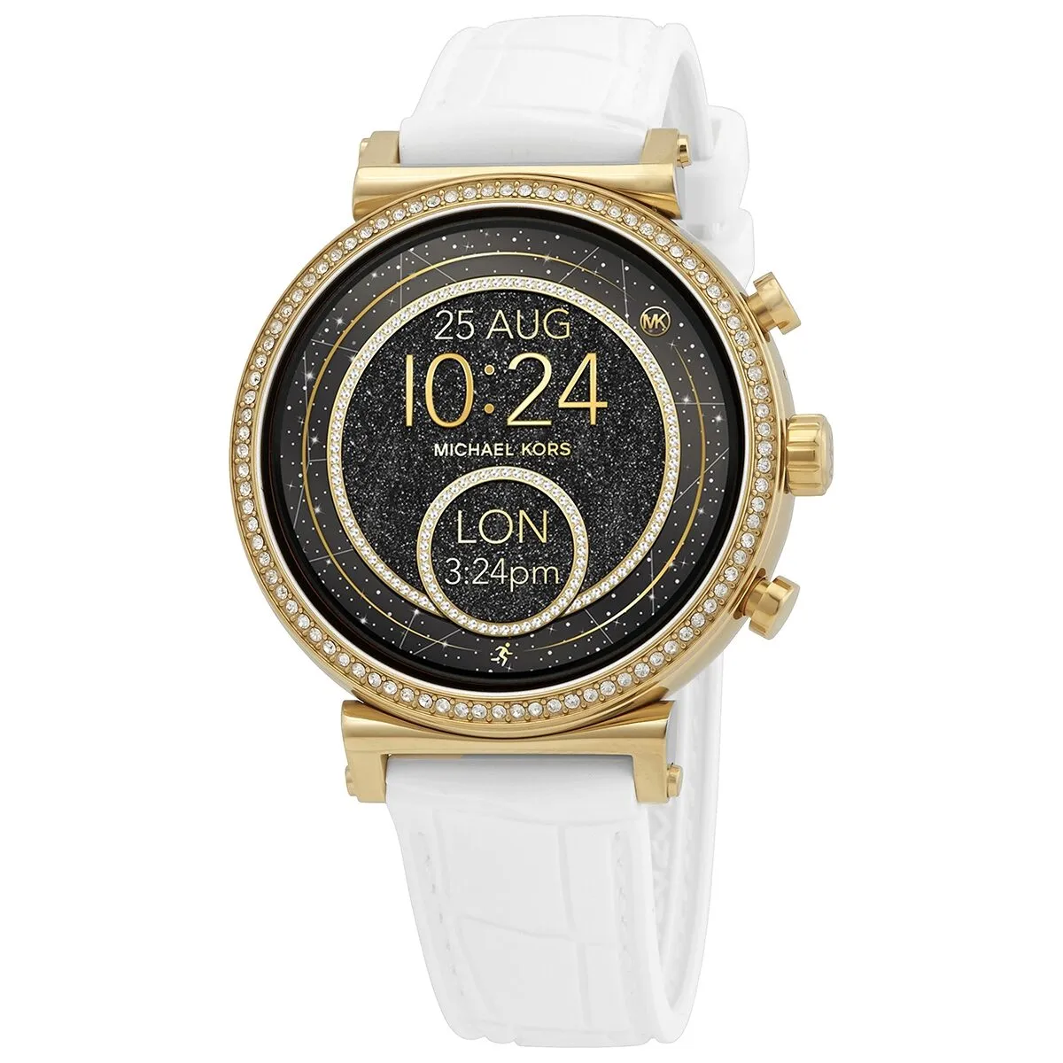 Michael Kors Access Gen 4 Sofie Rose Gold-tone and Embossed Silicone Smartwatch MKT5067