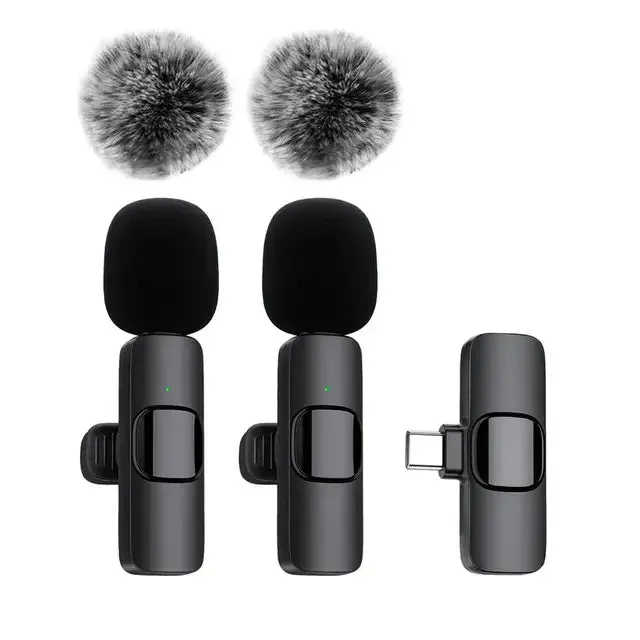 Mobile Video Recording Wireless Microphone