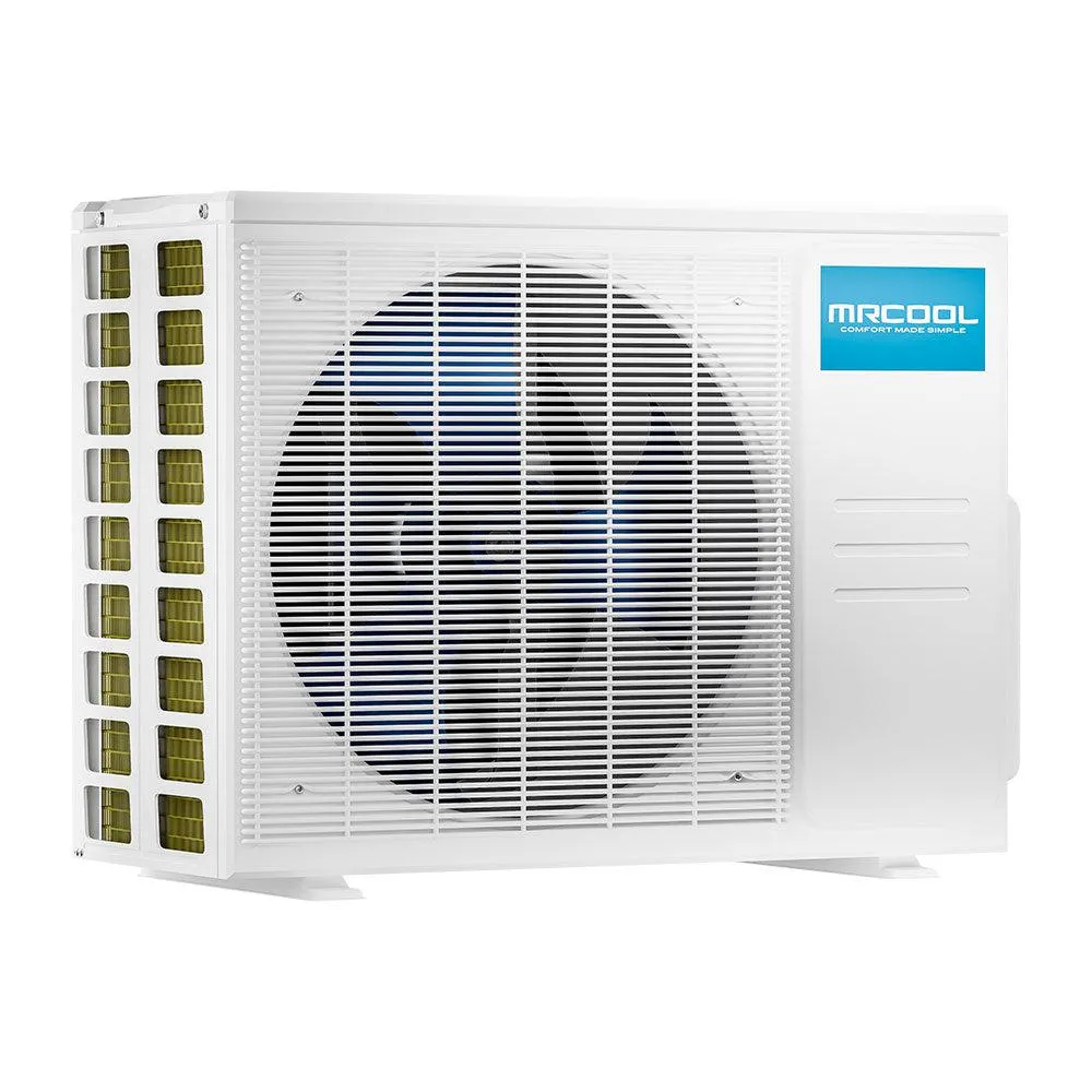 MRCOOL DIY Mini-Split Series 4th Generation 18,000 BTU 2-Zone Wall Mounted 9K 12K Heat Pump System