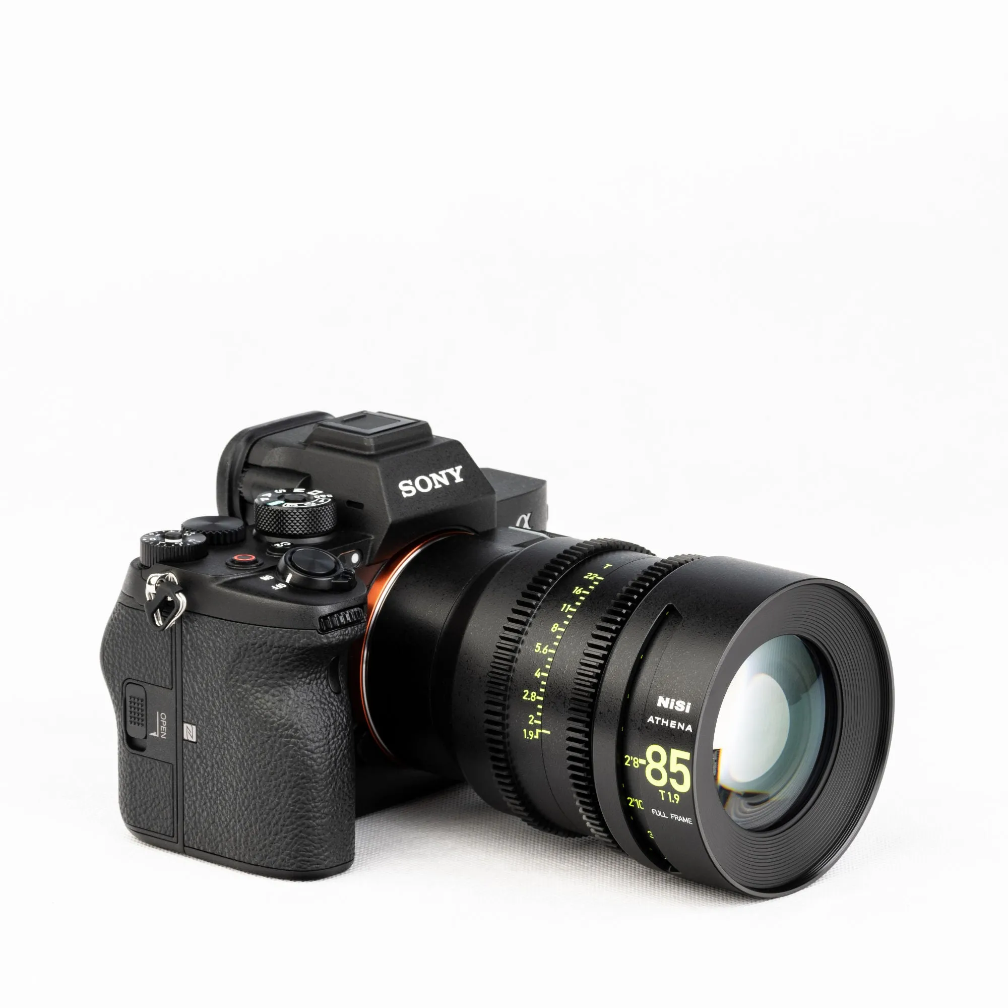 NiSi 85mm ATHENA PRIME Full Frame Cinema Lens T1.9 (E Mount)