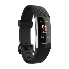 Noise ColorFit 2-Smart Fitness Band with Coloured Display, Activity Tracker Steps Counter, Heart Rate Sensor, Calories Burnt Count, Menstrual Cycle Tracking for Women (Midnight Black)