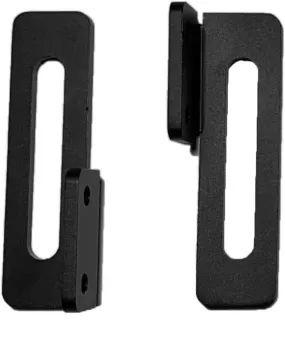 Pegasus Astro Pair of Black Aluminium Dovetail Brackets for PPBADV