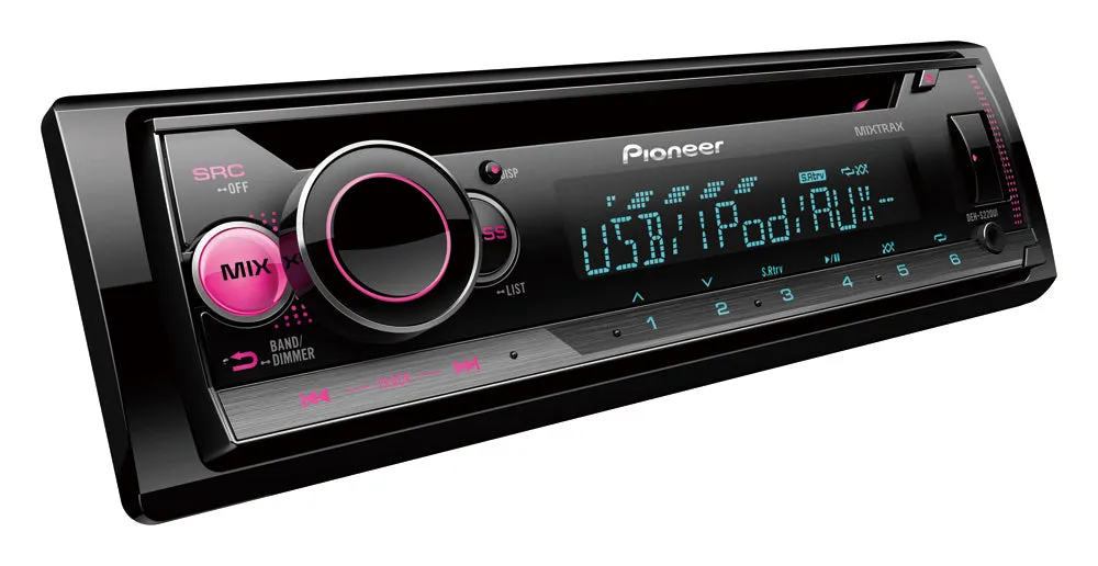 Pioneer DEH-S220UI Autoradio met CD-speler