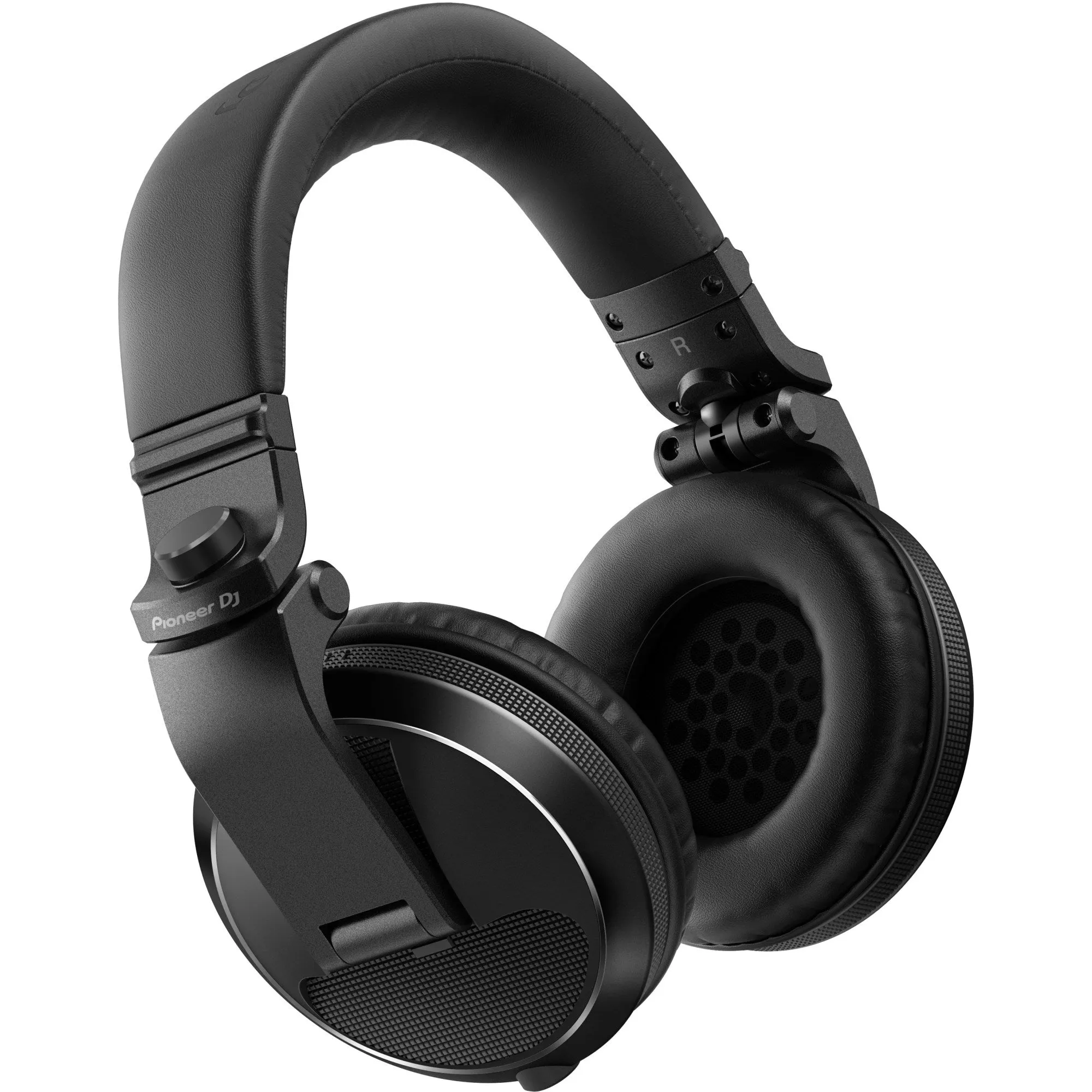 Pioneer DJ HDJ-X5-K Over-Ear Wired Studio DJ Headphones, Professional Audio Equipment for DJ Booth and Recording - Black