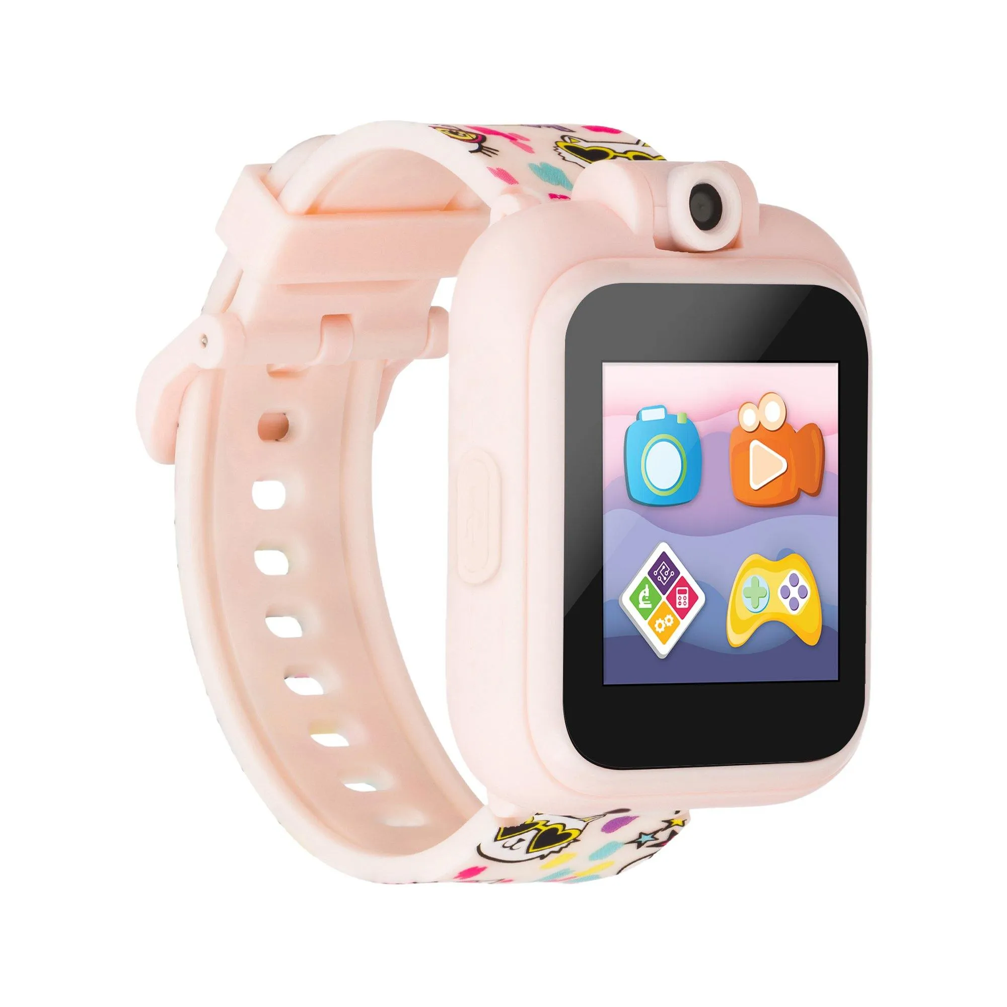 PlayZoom 2 Kids Smartwatch: Blush Cat Print