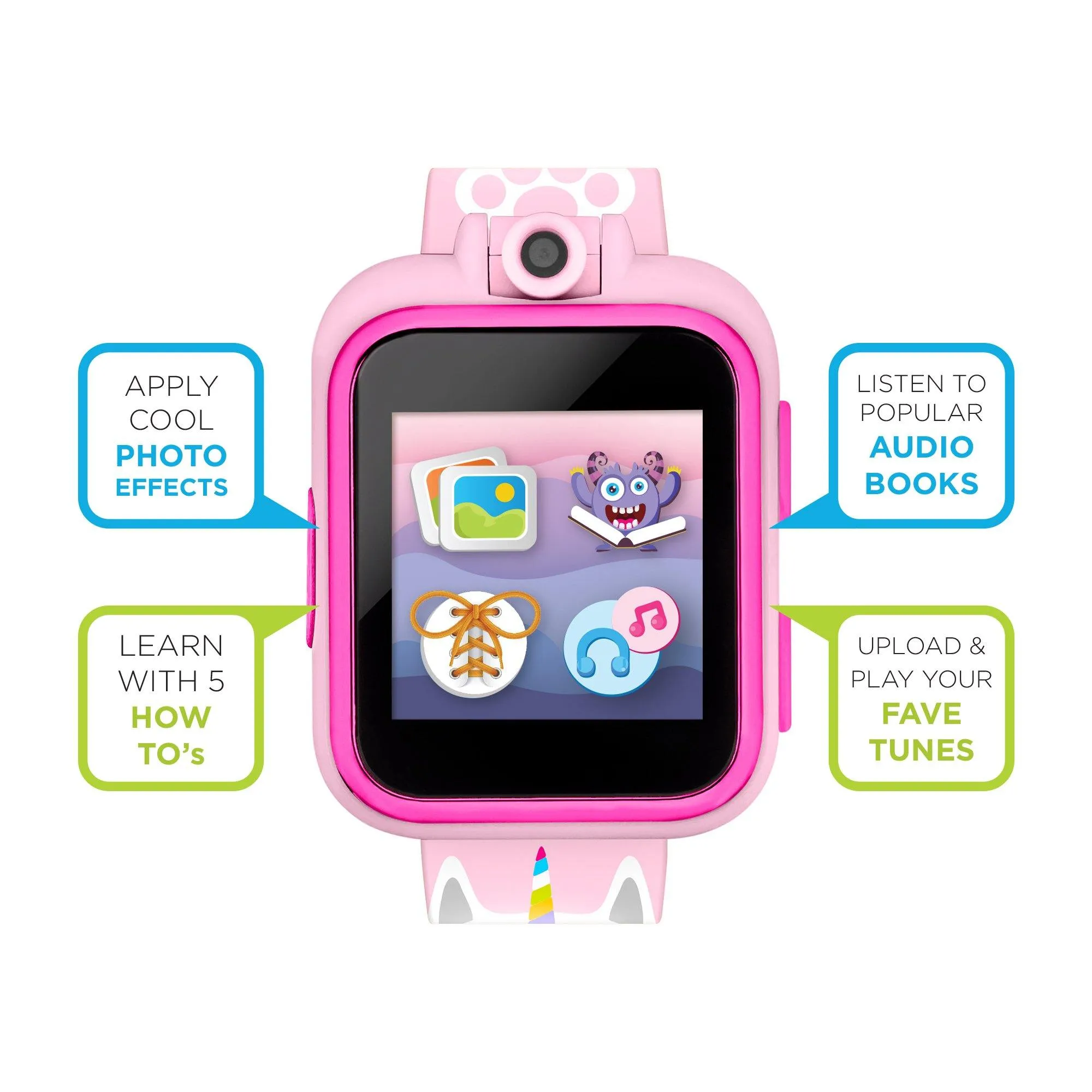 PlayZoom 2 Kids Smartwatch: Blush Unicorn Kitty