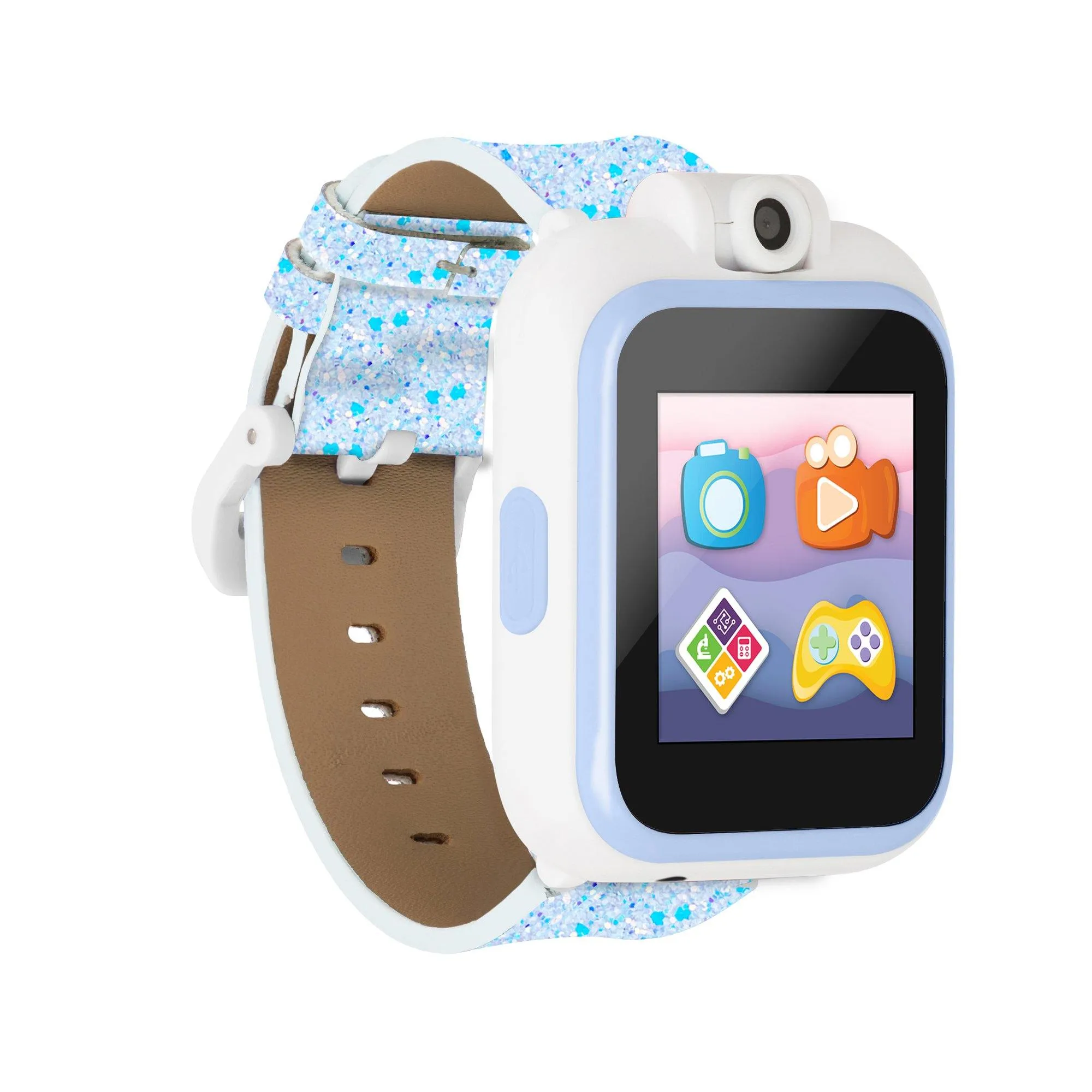 PlayZoom 2 Kids Smartwatch: Light Blue Glitter