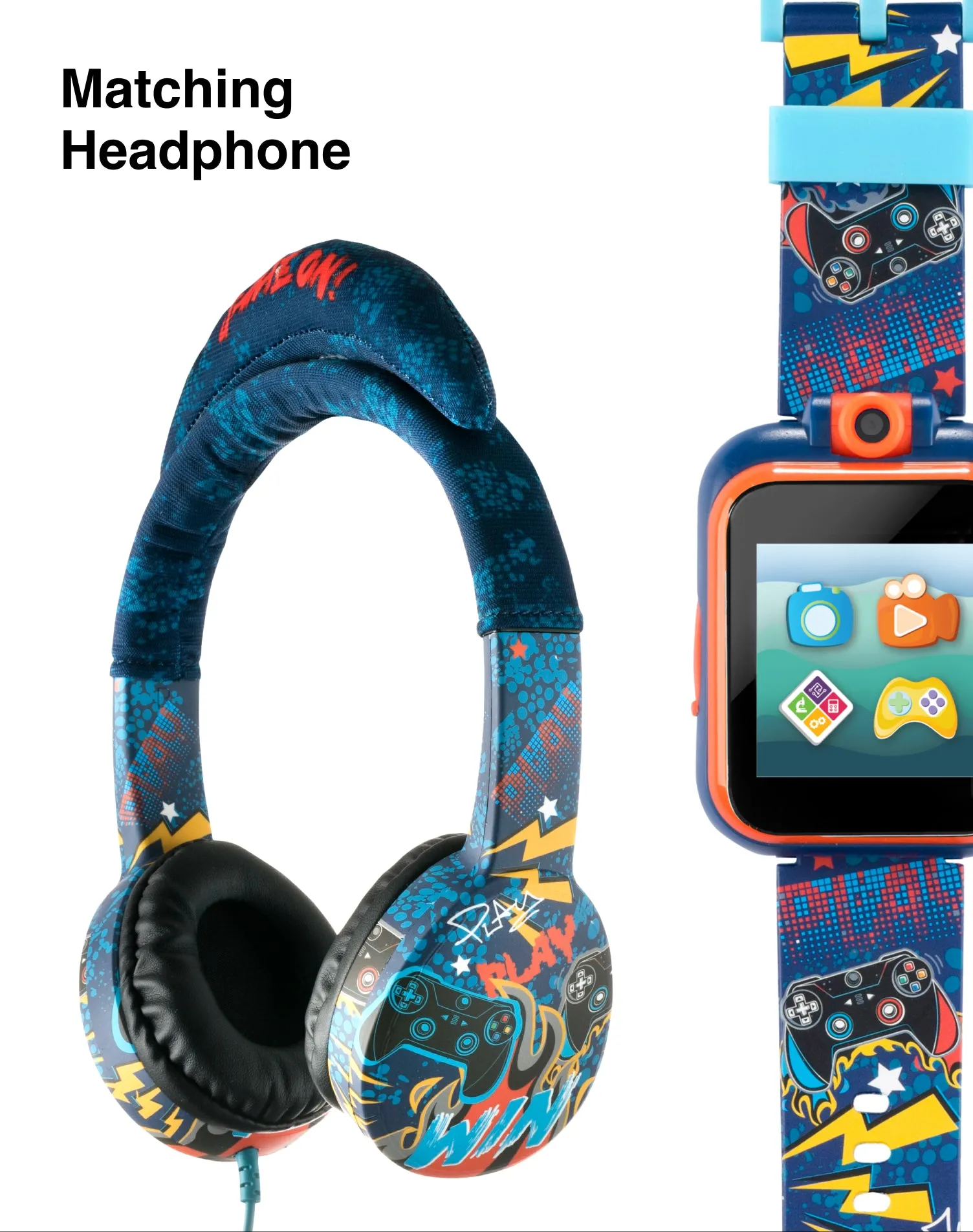 PlayZoom 2 Kids Smartwatch with Headphones: Gamer