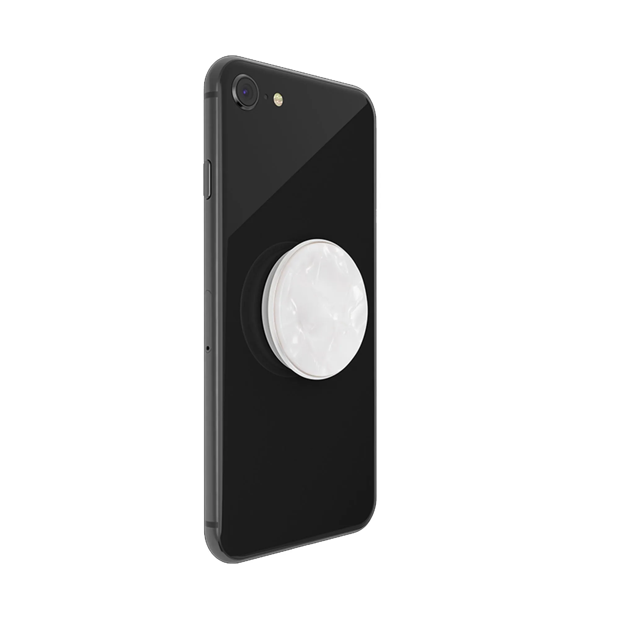 PopSockets PopGrip LUXE Swappable - Acetate Pearl White