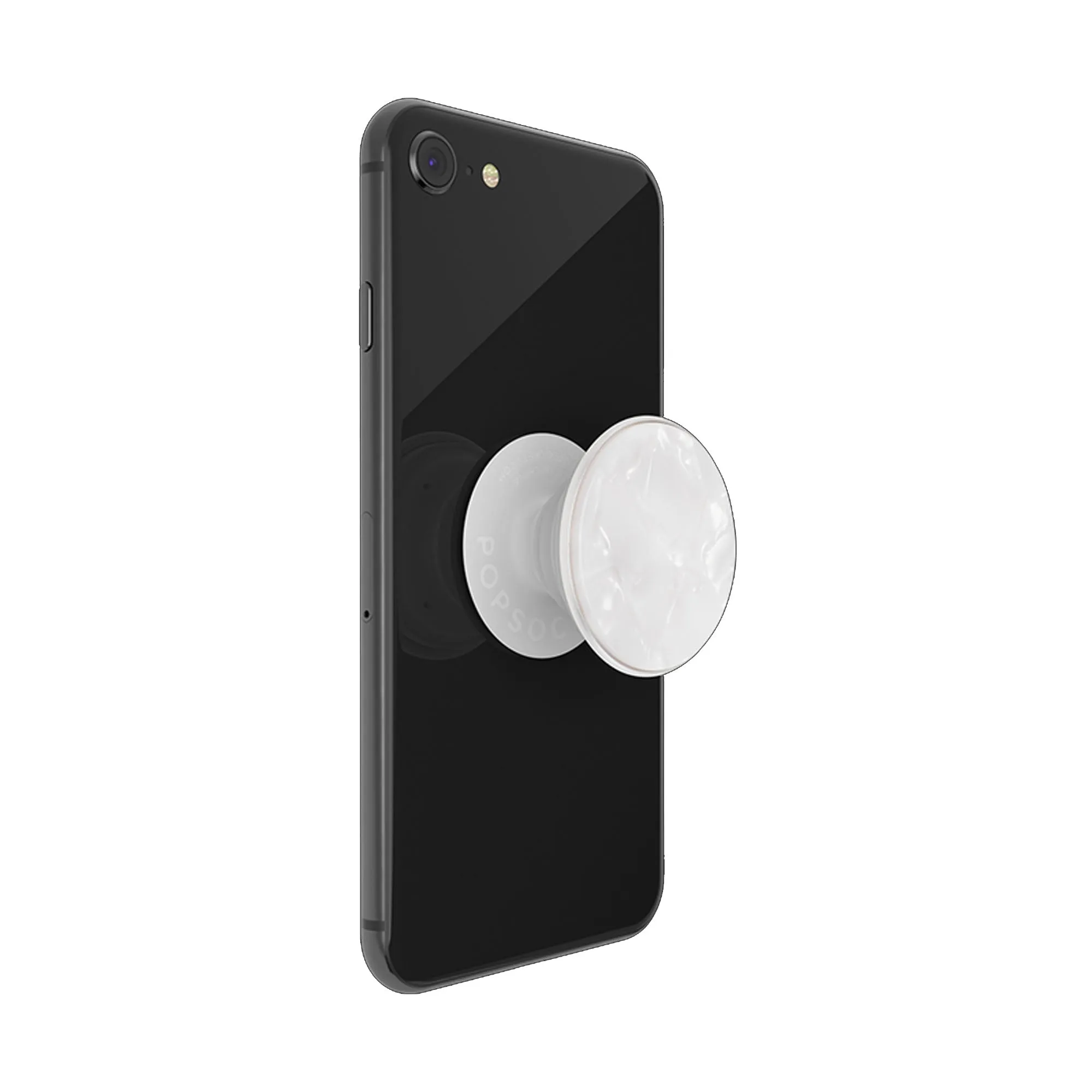 PopSockets PopGrip LUXE Swappable - Acetate Pearl White