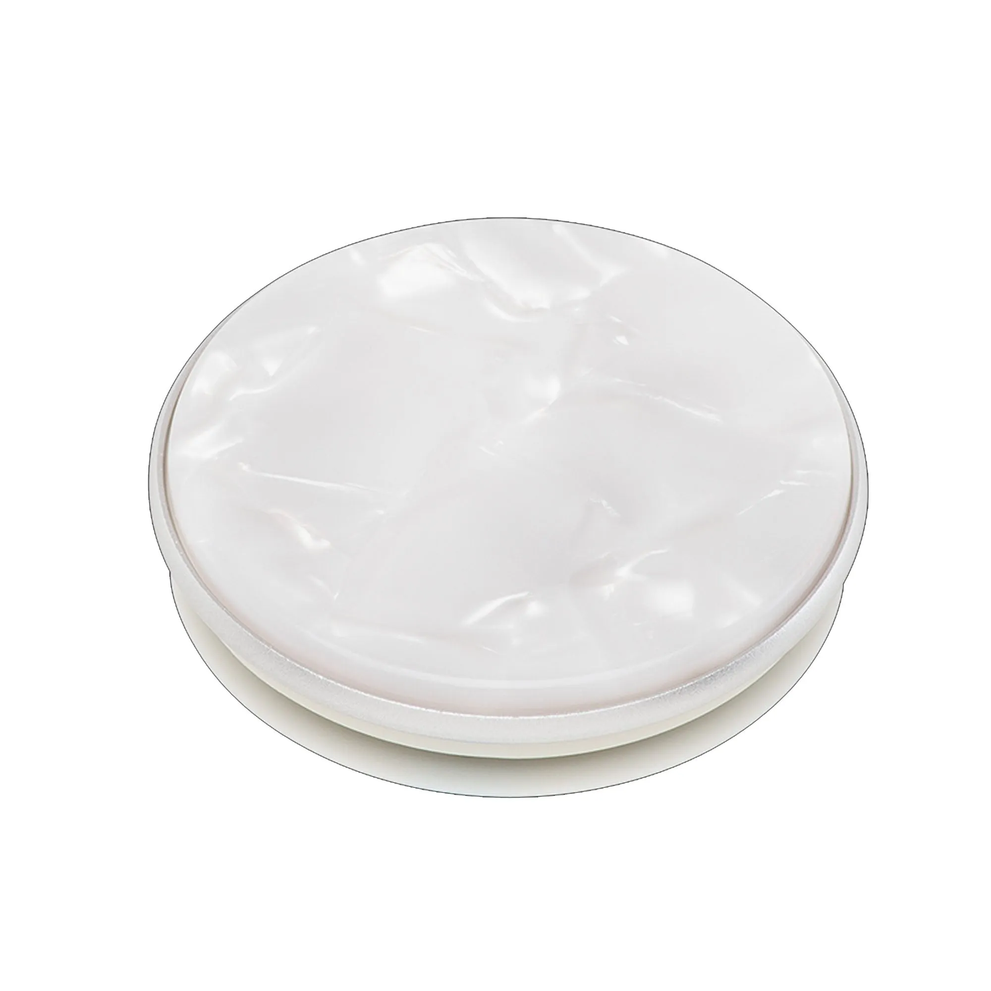 PopSockets PopGrip LUXE Swappable - Acetate Pearl White