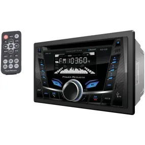 Power Acoustik PCD-52B Double-DIN In-Dash CD/MP3 AM/FM Receiver with Bluetooth