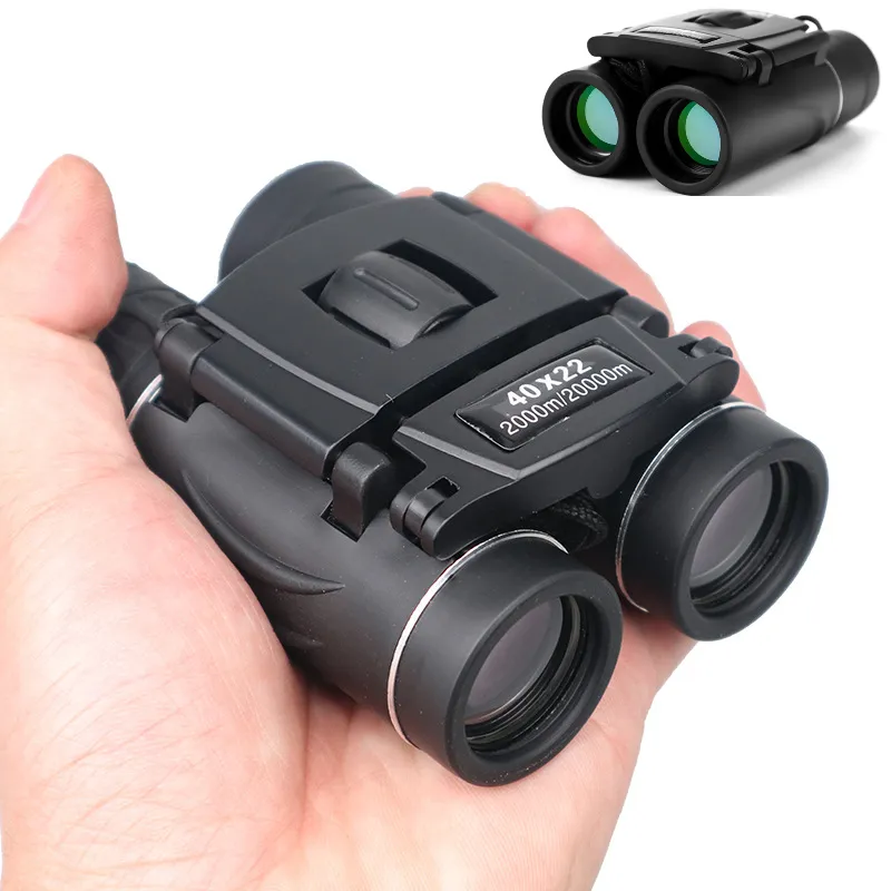 Professional HD binoculars long range folding mini binoculars