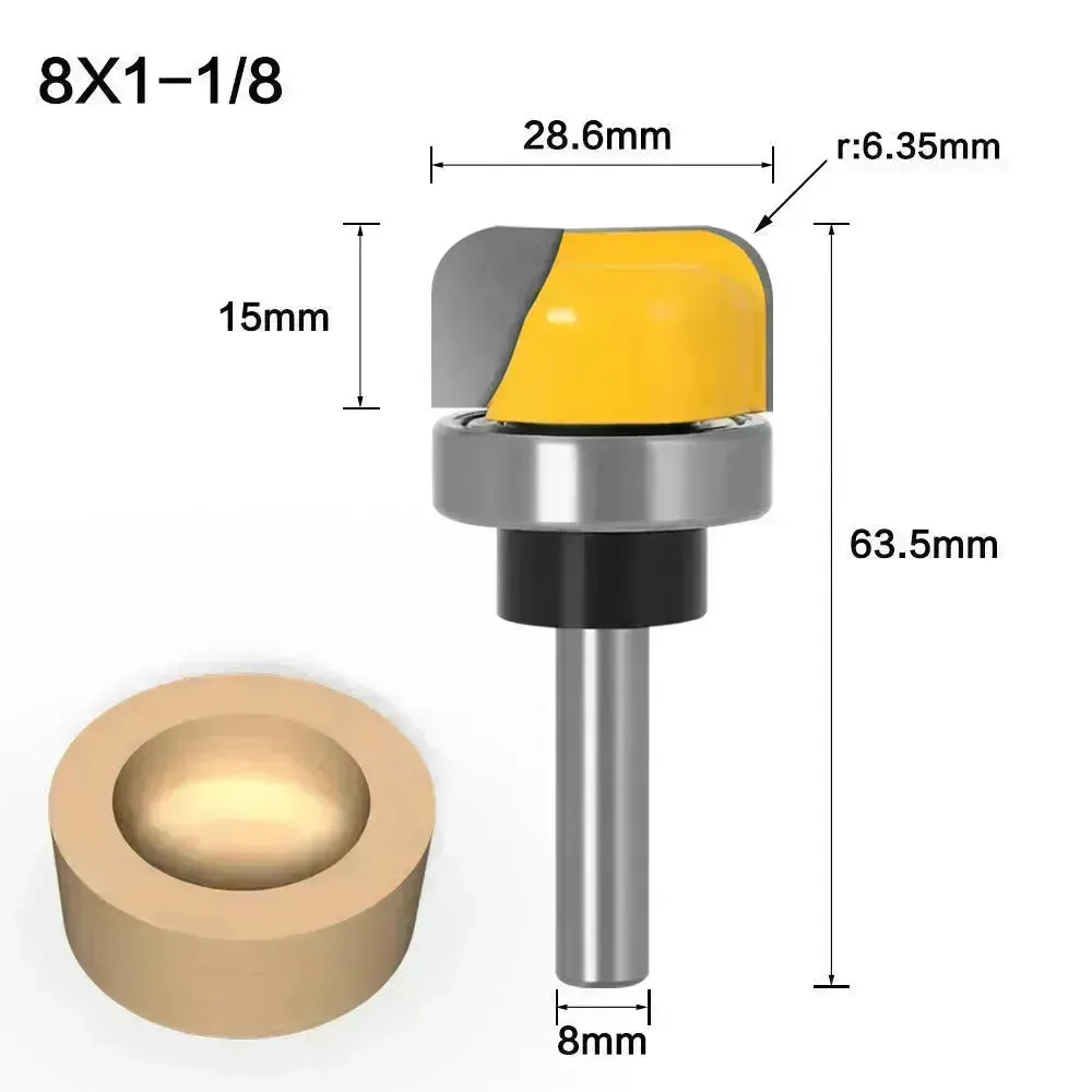 Professional Woodwork Craft  Edge Forming Bowl and Tray Router Bits