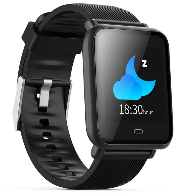 Q9 Smart Watch IP67 Waterproof Sport Fitness Trakcer Blood Pressure Heart Rate Monitor Smartwatch For Android IOS Men Women