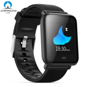 Q9 Smart Watch IP67 Waterproof Sport Fitness Trakcer Blood Pressure Heart Rate Monitor Smartwatch For Android IOS Men Women