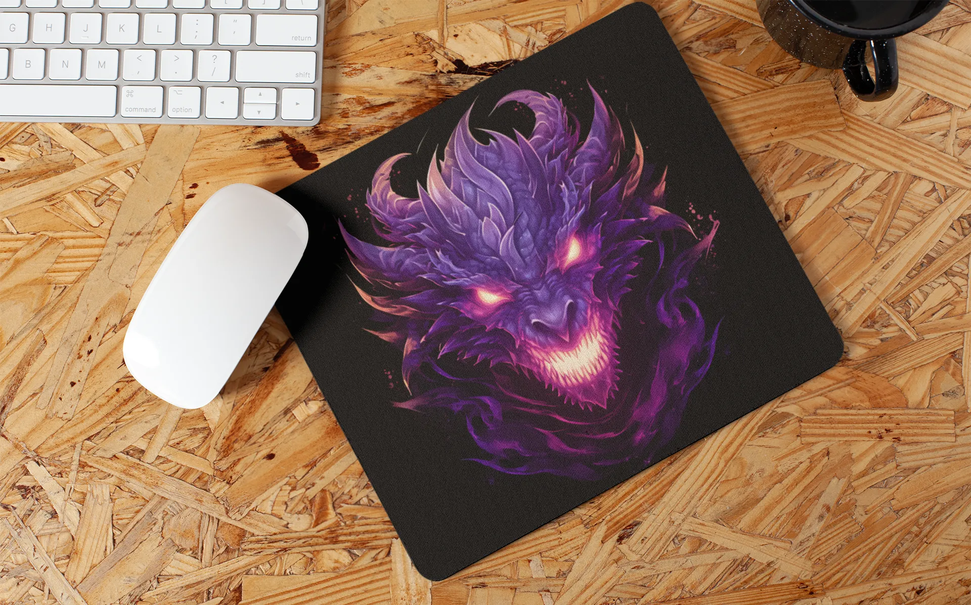 "Fantasy Gothic Dragon" Mouse Pads