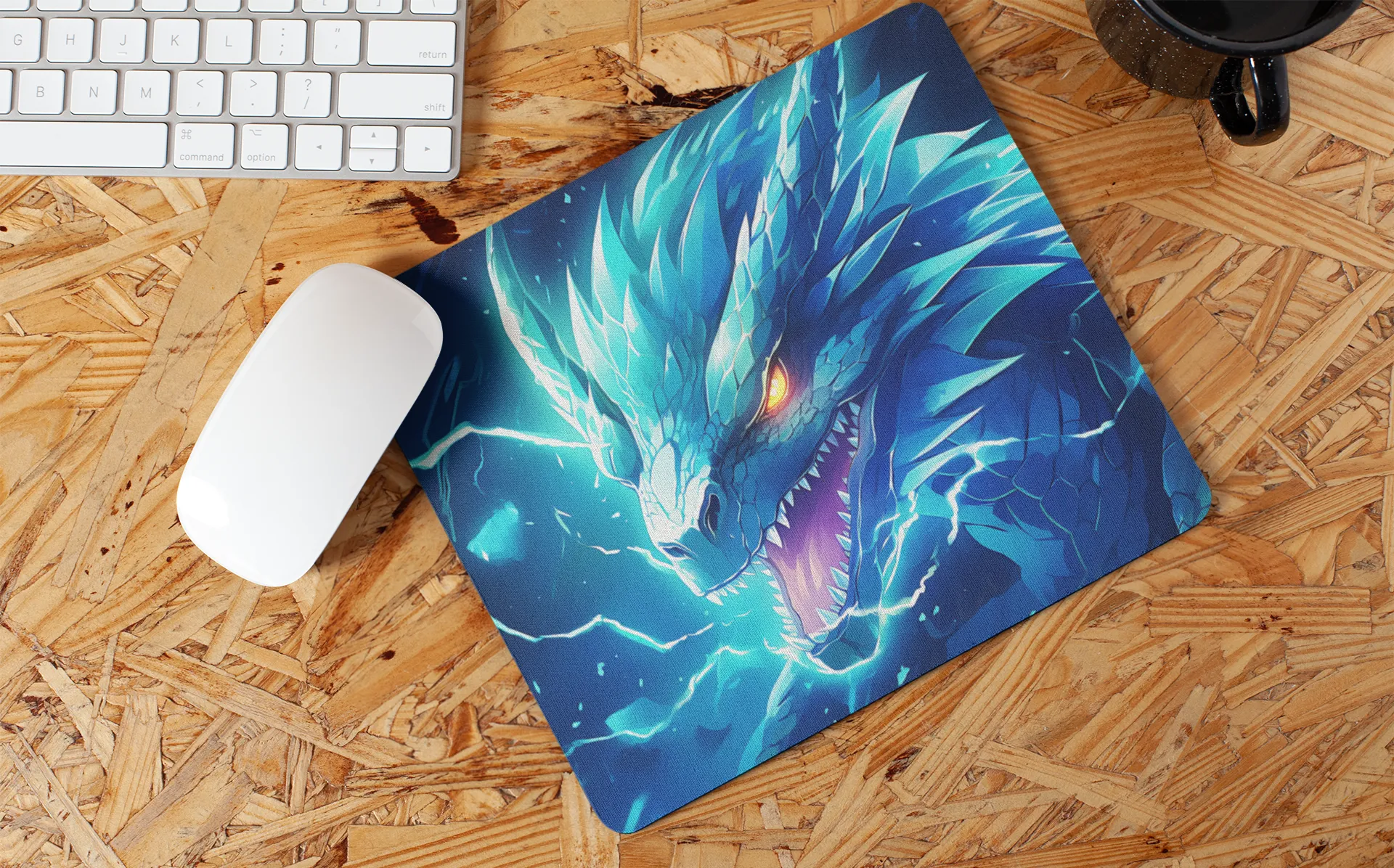 "Fantasy Gothic Dragon" Mouse Pads